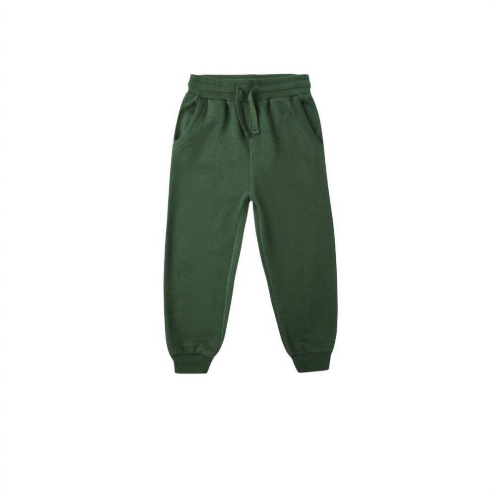 NEW RYLEE + CRU kids freestyle sweatpant in green